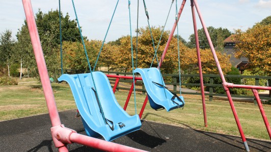 Little Havens garden and swings
