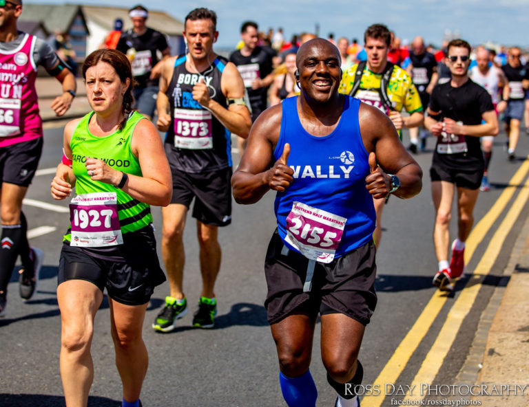 Runners at a previous Southend Half Marathon event