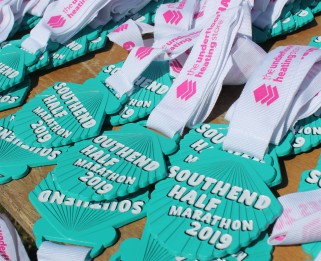 Southend Half 2019 medals
