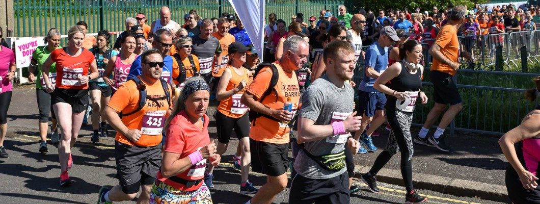 Runners at the Southend Half Marathon