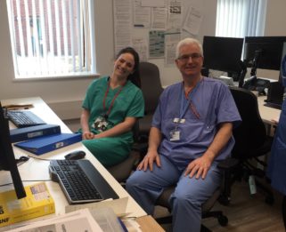 Dr Grahame and Dr Laura at Fair Havens