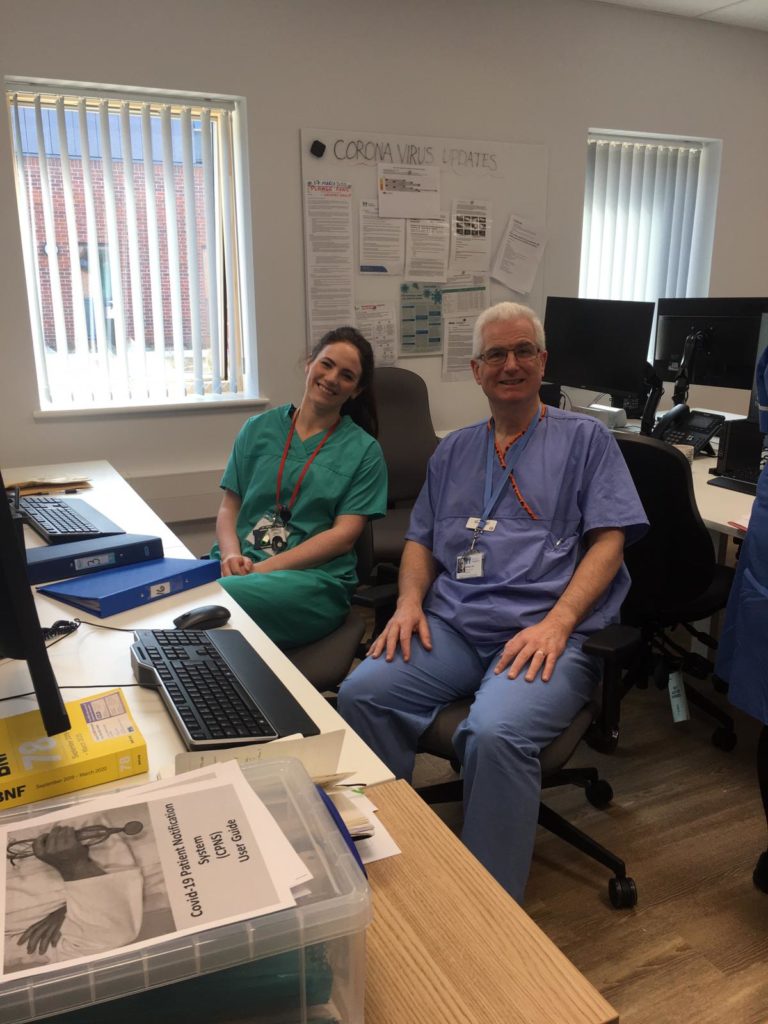 Dr Grahame and Dr Laura at Fair Havens
