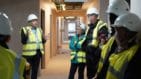 CEO Steve Smith leading a tour of the new hospice
