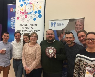 Winning Team Aon At The Corporate Quiz Night