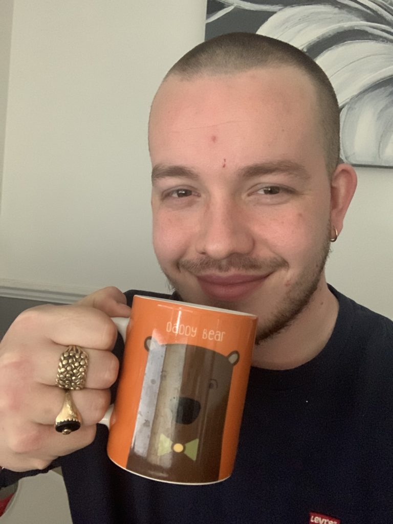 Dean From Underfloor Heating Store with his new hair cut