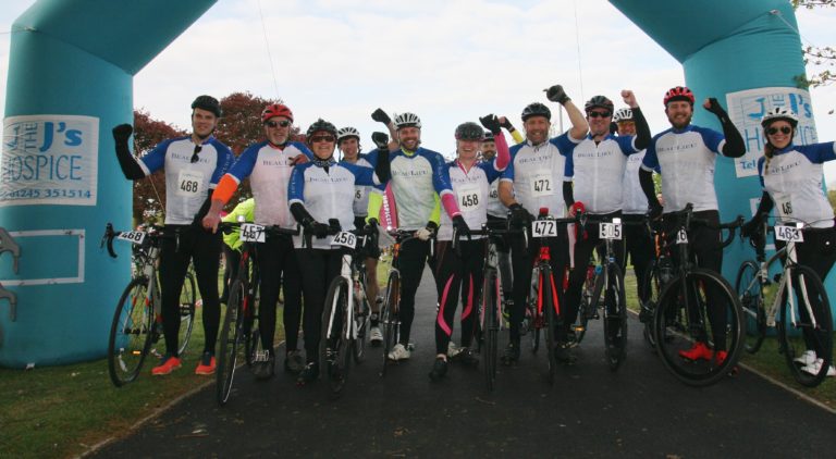 Countryside taking part in the successful Pedal For The J's event