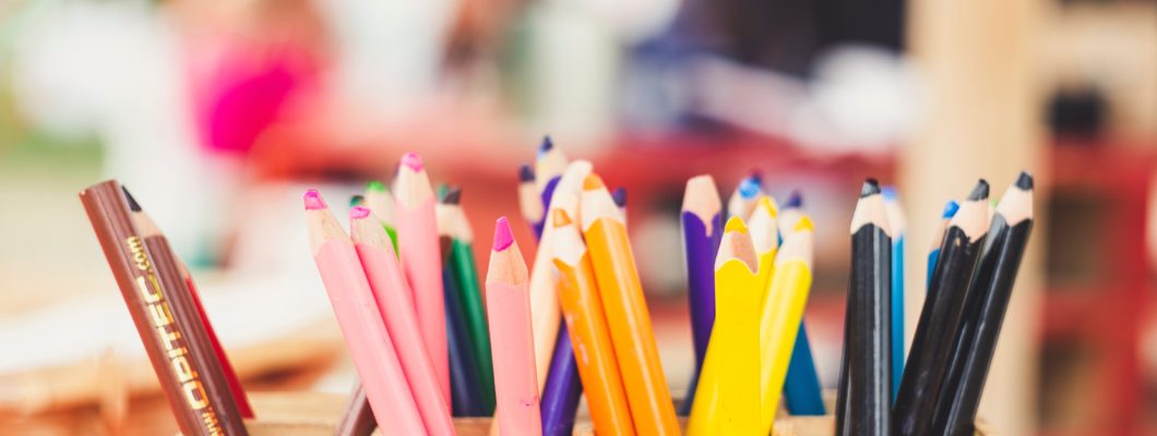 Pencils in a pot