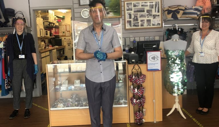 Shoebury Shop Staff in PPE