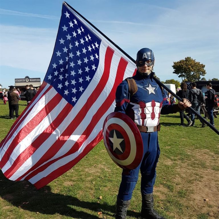 James Deeley as Captain America