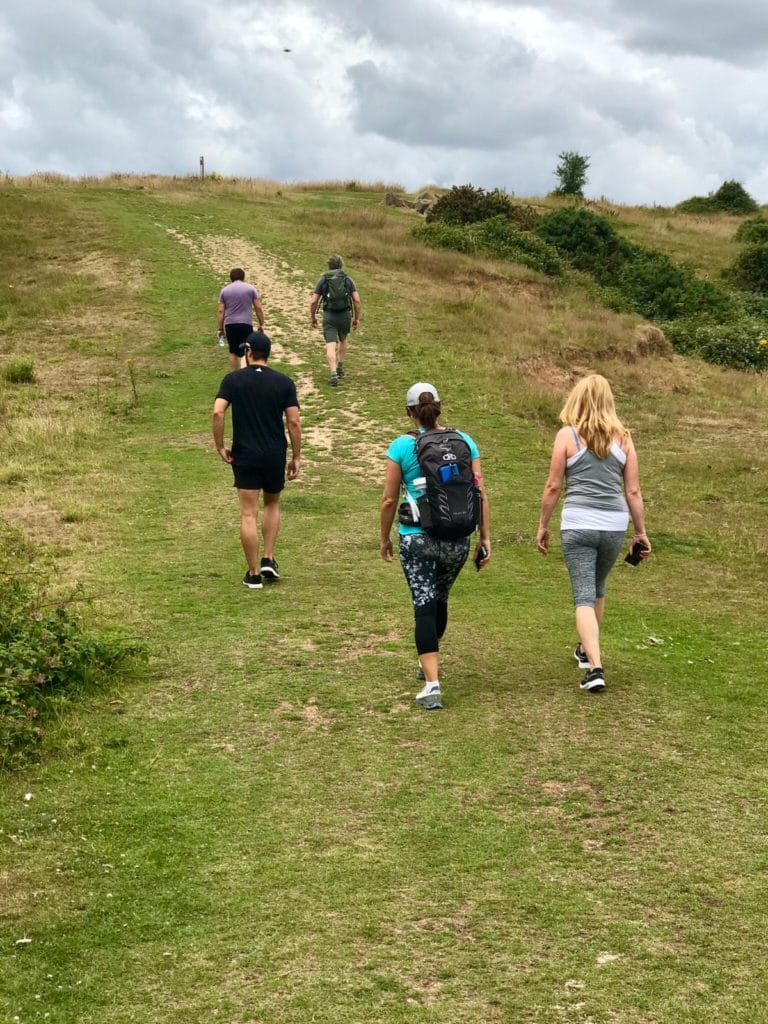USP College completing their Three Peaks Challenge for Havens Hospices