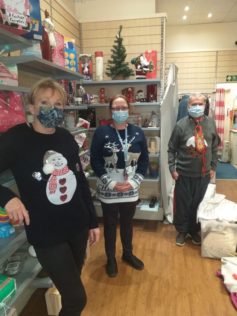 Hadleigh Shop Manager Janet Evenden, Nic And Dave