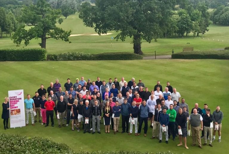 Participants At A Previous Corporate Golf Day Event
