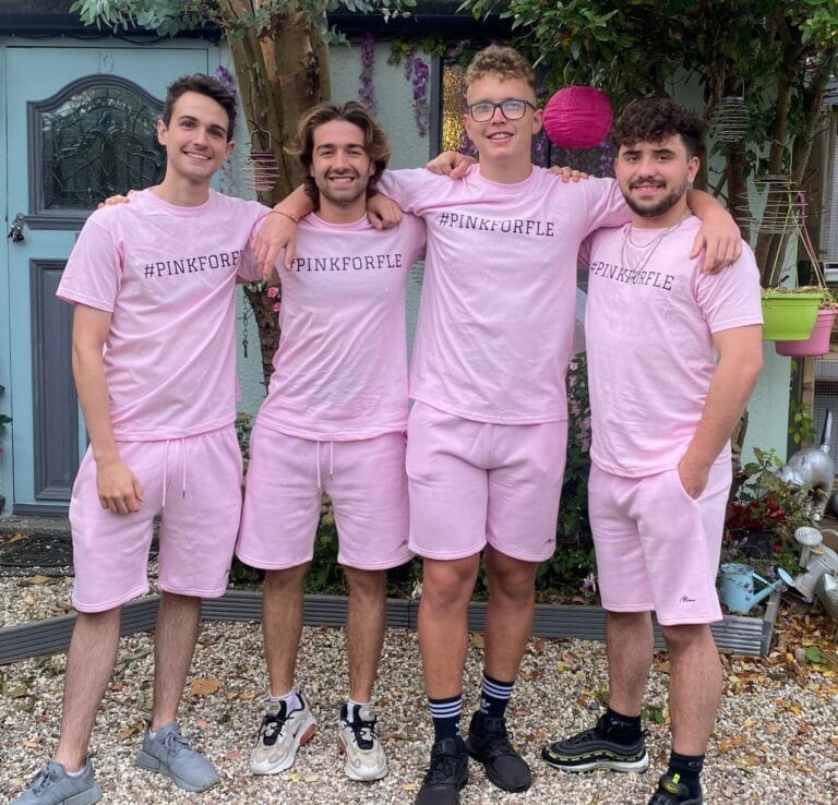 Sidney and his friends will be running the Chelmsford Marathon Half