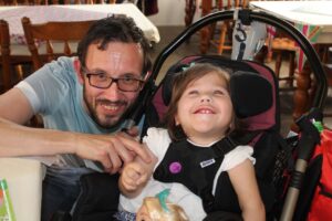 Ellie and her Dad Roy
