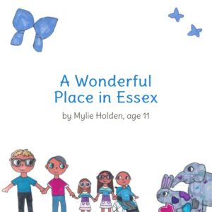 The front cover of Mylie's book
