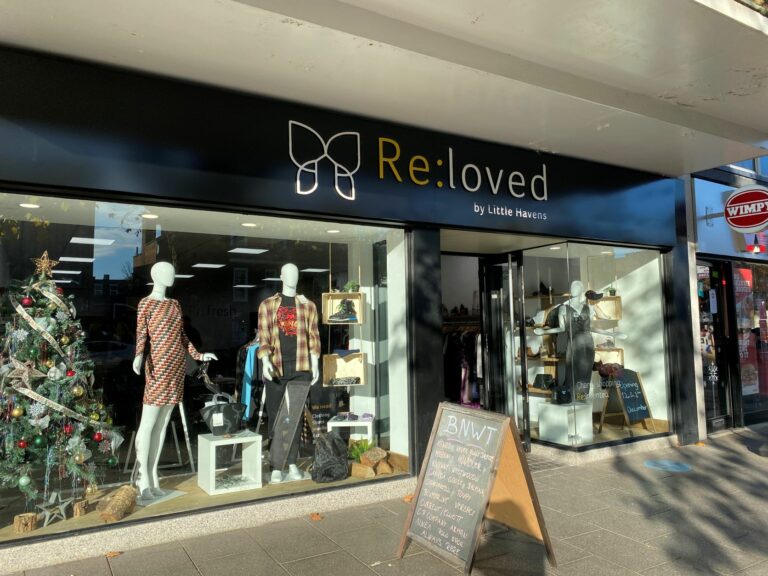 exterior shot of the store on Brentwood High Street