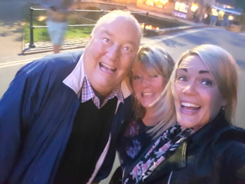 Ray, Jan And Their Daughter Emma On Their Last Holiday All Together