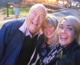 Ray, Jan And Their Daughter Emma On Their Last Holiday All Together