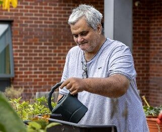 Martin in Fair Havens Garden