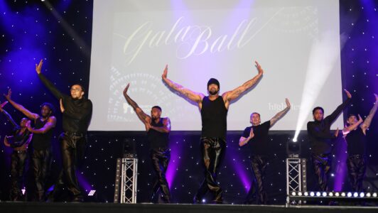 Diversity on stage at the Gala Ball