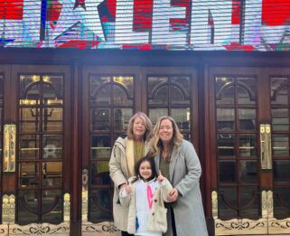 Dottie, her mum and grandma at BGT