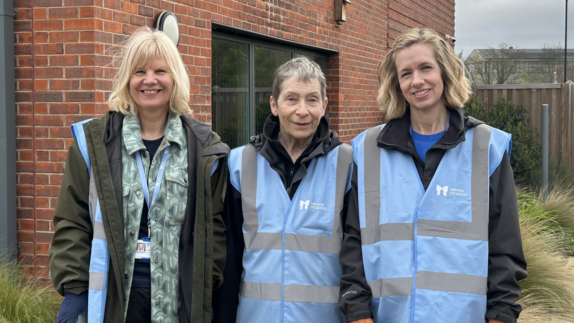 Three Fair Havens gardening volunteers
