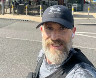 David training for Chelmsford Marathon