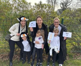 Pupils and parents Hadleigh Infants and Nursery School
