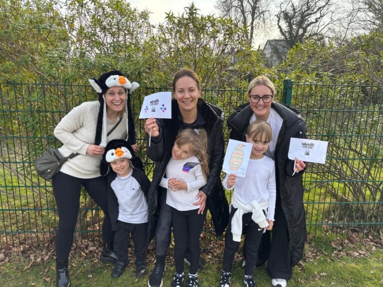 Pupils and parents Hadleigh Infants and Nursery School