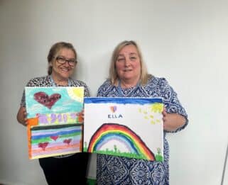 Tracy and Jane Wellbeing Team