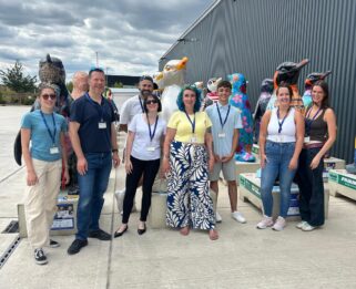 Volunteers from Revive Digital, Rickard Luckin and Rossis