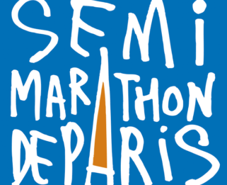 Paris half marathon logo