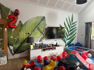 Zu's 2nd Birthday decorations at Fair Havens