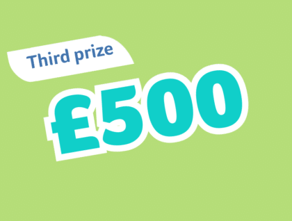 3rd prize £500
